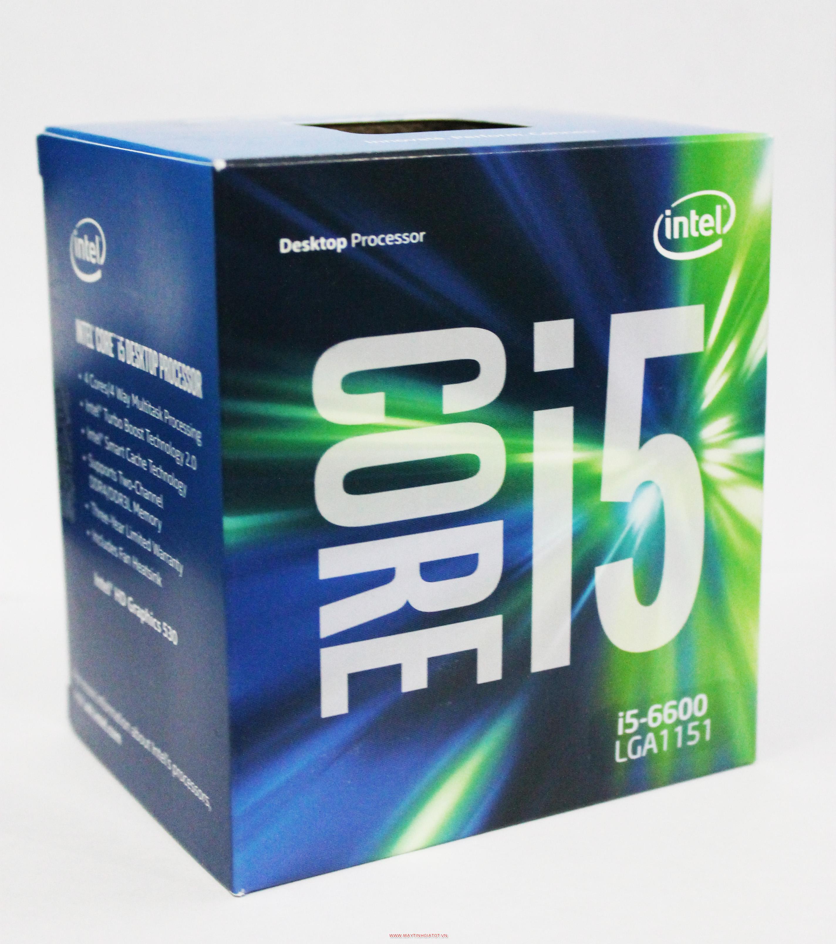 CPU INTEL CORE I5 6600 CŨ ( 3.3Ghz turbo 3.9Ghz / 6M cache 3L )