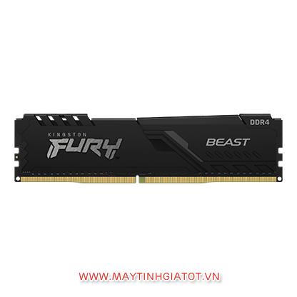 Ram Kingston Fury Beast 8GB (1x8GB) DDR4 Bus 3200Mhz Black