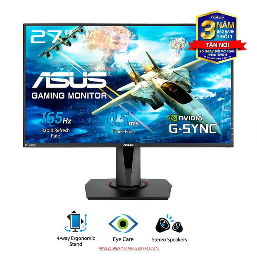 Màn Hình Game ASUS VG278QR 27 inch 165Hz 0.5ms G-SYNC Compatible, FreeSync Full HD