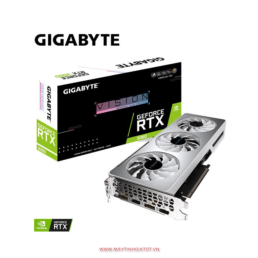 Card màn hình Gigabyte RTX 3060 VISION OC 12GD-V2 - Thành Công PC