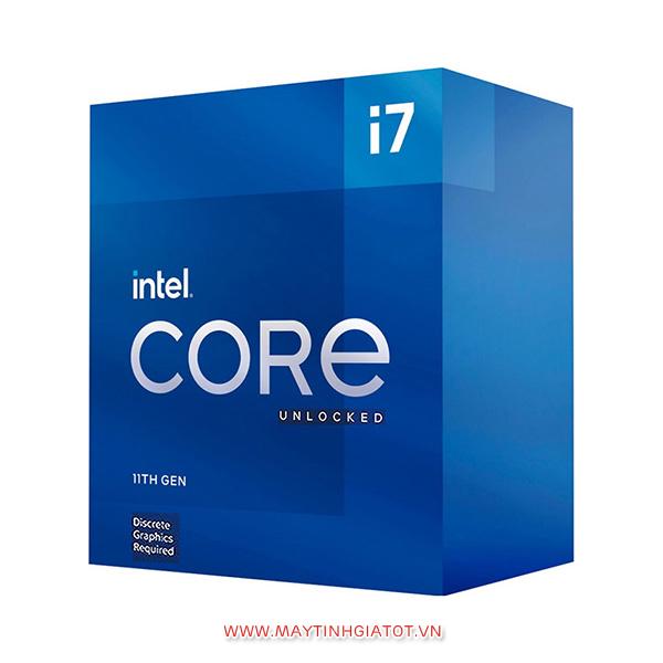 CPU Intel Core i7 11700 (2.5GHz turbo up to 4.9Ghz, 8 nhân 16 luồng, 16MB Cache, 65W)