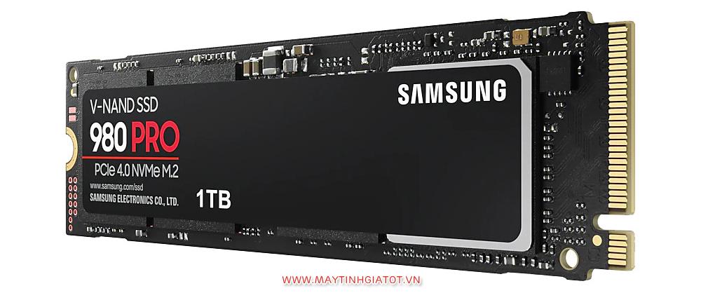 SSD Samsung 980 PRO 1TB PCIe NVMe 4.0x4 (Đọc 7000MB/s - Ghi 5000MB/s)