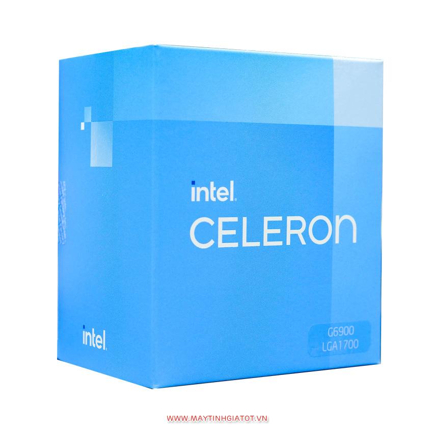 CPU Intel Celeron G6900 (3.4GHZ, 2 Nhân 2 Luồng, 4MB Cache, 46W)