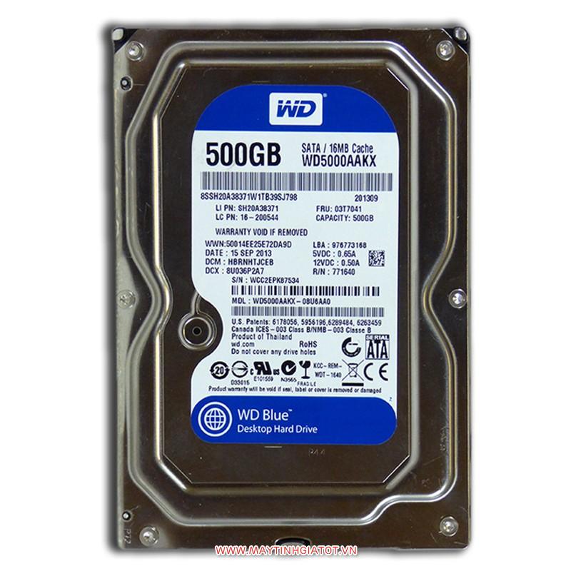 HDD WESTERN BLUE 500GB SATA3