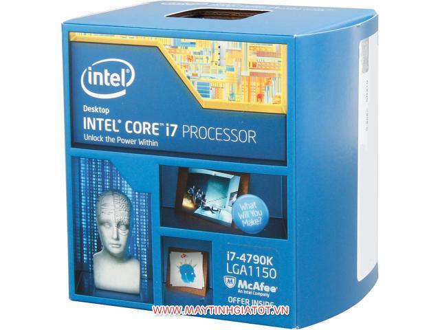 CPU INTEL CORE I7 4790K CŨ ( 4.0Ghz turbo 4.4Ghz / 8M cache 3L )