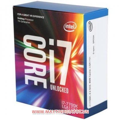 CPU INTEL CORE I7 7700K CŨ ( 4.2Ghz turbo 4.5Ghz / 8M cache 3L )