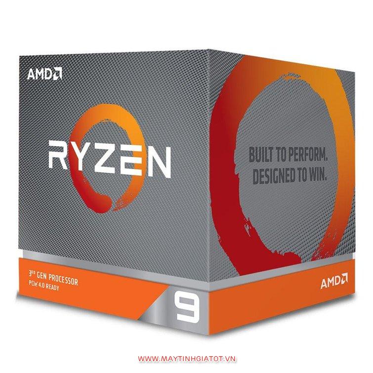 CPU AMD Ryzen 9 3900X  3.8 GHz (4.6GHz Max Boost) / 70MB Cache / 12 cores / 24 threads / Socket AM4