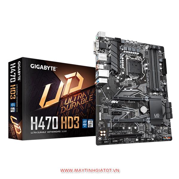 Mainboard Gigabyte H470-HD3 (Chipset Intel B460/ Socket LGA1200/ VGA onboard)