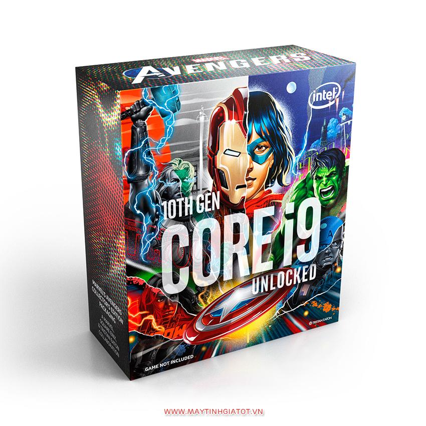CPU Intel Core i9-10850K (3.6GHz turbo up to 5.2GHz, 10 nhân 20 luồng, 20MB Cache, 95W)
