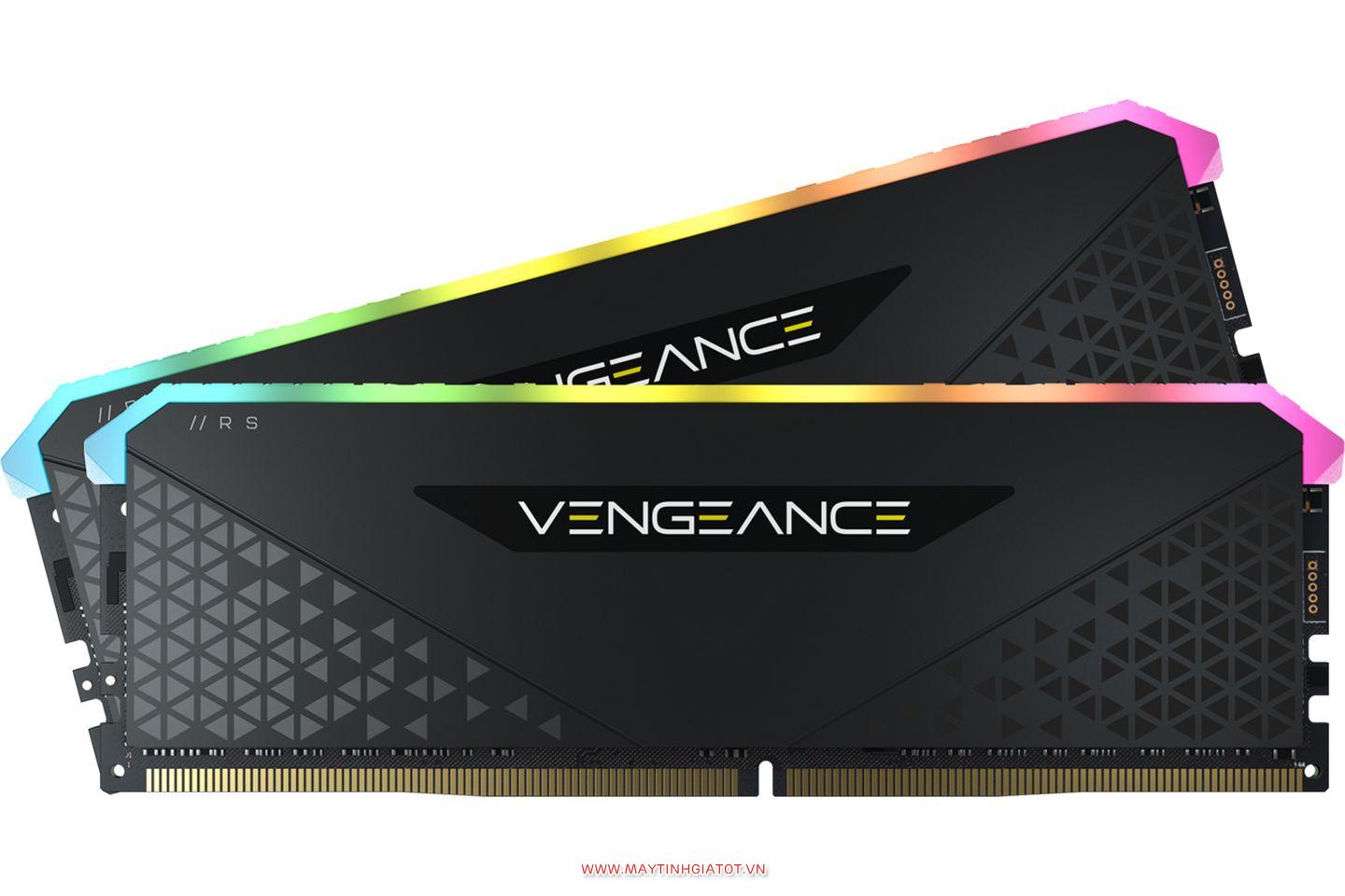 Ram CORSAIR VENGEANCE RGB RS 32GB (2x16GB) bus 3200 DDR4 Black