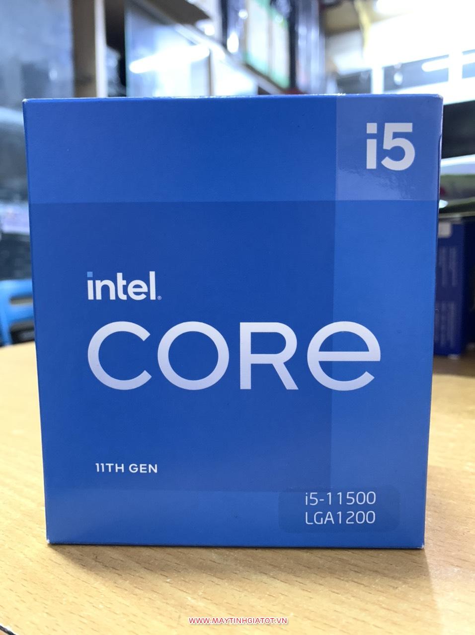 CPU INTEL CORE I5-11500 (12M CACHE, 2.70 GHZ UP TO 4.60 GHZ, 6 NHÂN 12 LUỒNG