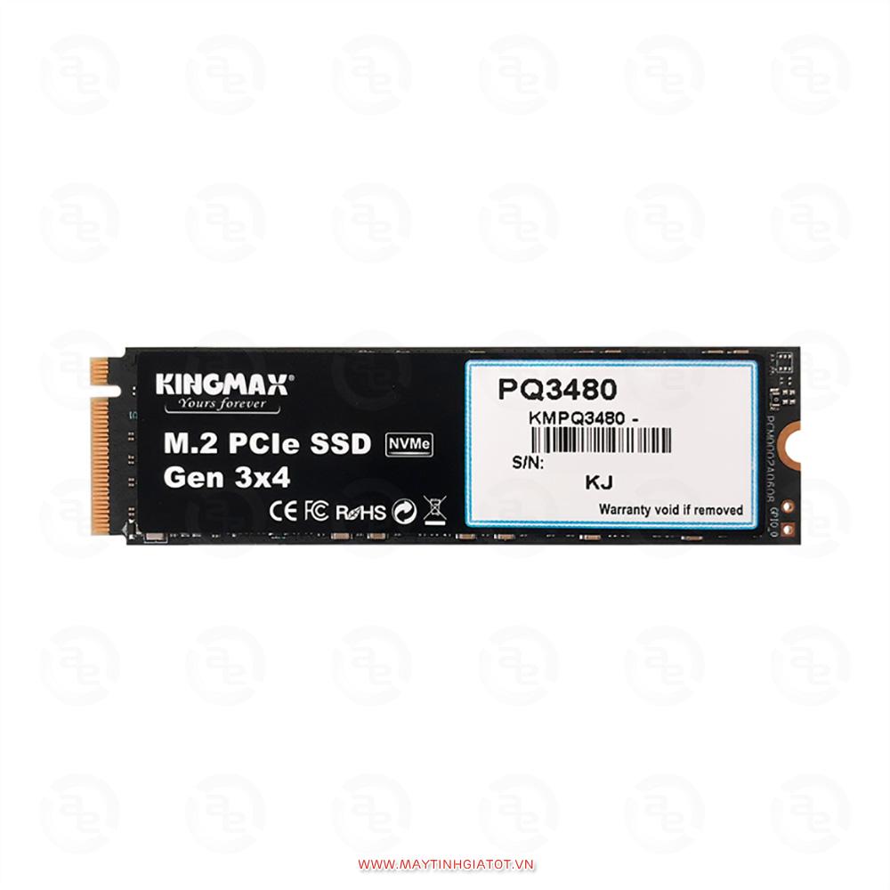 SSD KINGMAX Zeus 512GB PQ3480 NVMe M.2 2280 PCIe Gen 3.0 x4