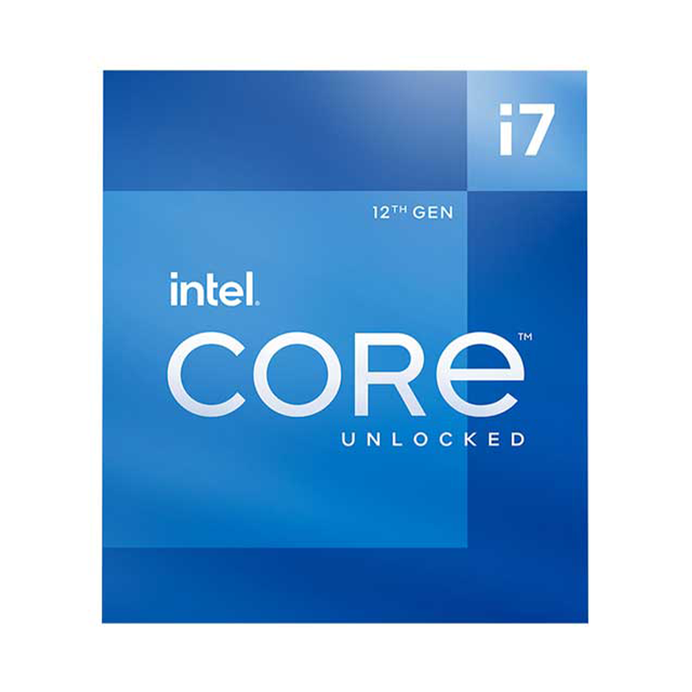 CPU Intel Core i7-12700KF (25M Cache, 3.8GHz turbo up to 5.0Ghz, 12C20T, Socket 1700)