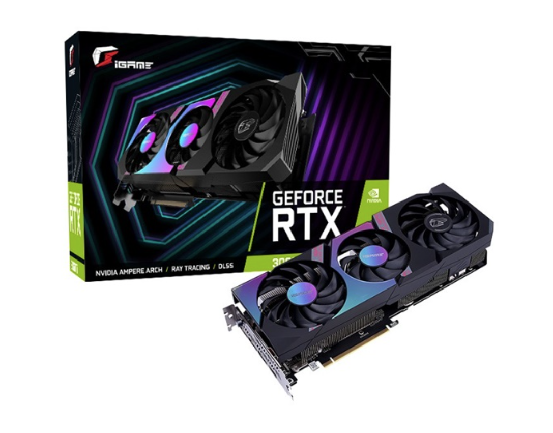 Card Màn Hình Colorful iGame GeForce RTX 3060 Ti Ultra OC-V Cũ