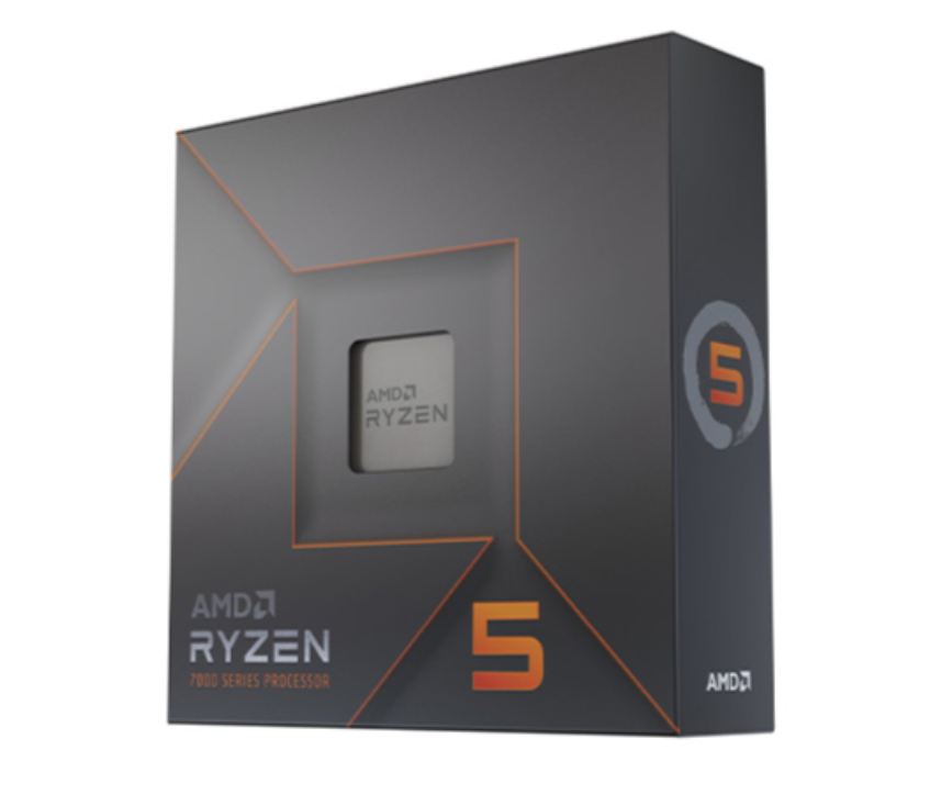 CPU AMD Ryzen 5 7600X (4,7 GHz Boost 5,3 GHz | 6 Cores / 12 Threads | 32 MB Cache| PCIe 5.0)