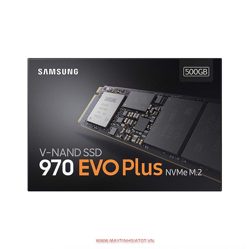 SSD SAMSUNG 970 EVO PLUS 500GB M.2 PCIE NVME 3X4 (ĐỌC 3500MB/S - GHI 3200MB/S)