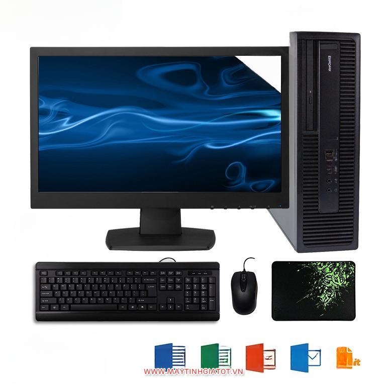 Trọn Bộ PC HP PRODESK 600 G2 Cũ ,CPU I5 6400,RAM 8GB, LCD 22 Inch FHD